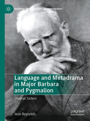 cover image of Language and Metadrama in Major Barbara and Pygmalion